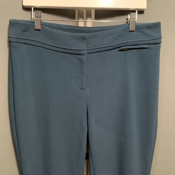B24-Women Rafaella Dress Pants Size 12 Blue - Picture 2 of 5